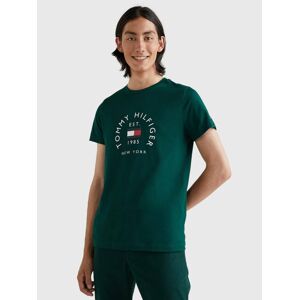 Tommy Hilfiger pánské zelené tričko - S (MBP)